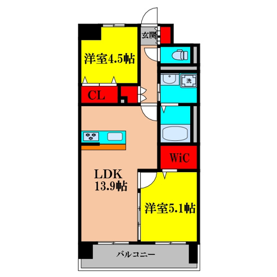【間取り】 | グランパレス東洋
