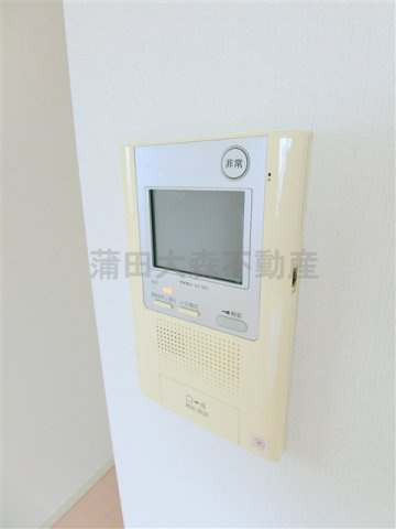 ドゥーエ蒲田の設備|TVモニター付オートロック　インターホン