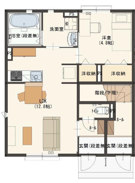 エスタシアⅠの間取り