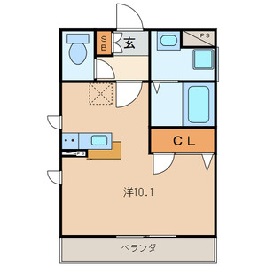 シャーメゾン所沢の間取り