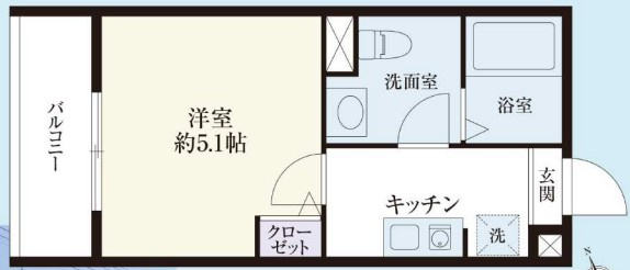 チェルシークロイスターズの間取り