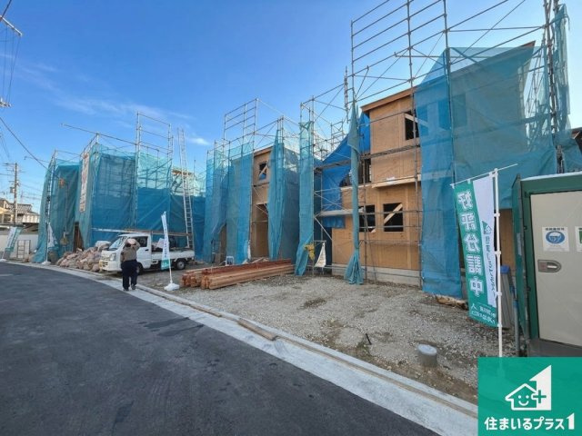 ◆八尾市佐堂町　第1期　新築一戸建ての外観|現在建築中！落ち着いた街並みで新生活を始めることが出来そう！周辺の物件も併せてご紹介させて頂きます！
