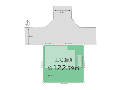 【区画図】 | 東大和市高木3丁目/中古戸建