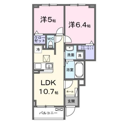 ロータス　レジデンスⅠの間取り
