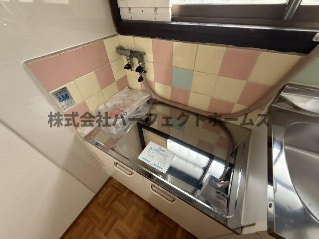 黒原旭町テラスハウス　賃貸のキッチン|お料理しやすいキッチンです