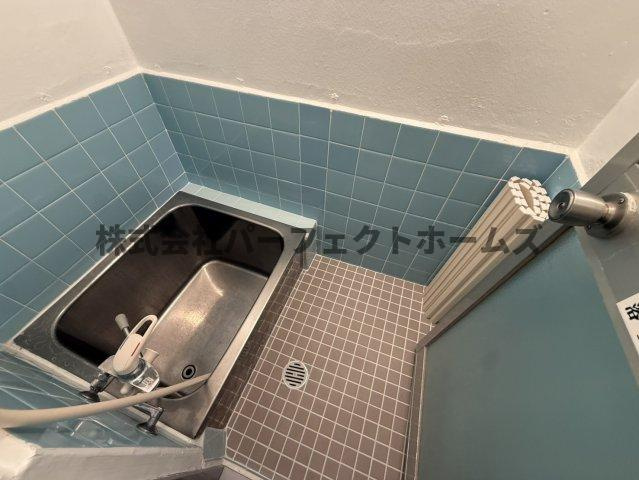 黒原旭町テラスハウス　賃貸の浴室|日々の疲れを癒すお風呂付です