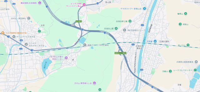 姫路市広畑区西蒲田　第20期　新築一戸建ての地図