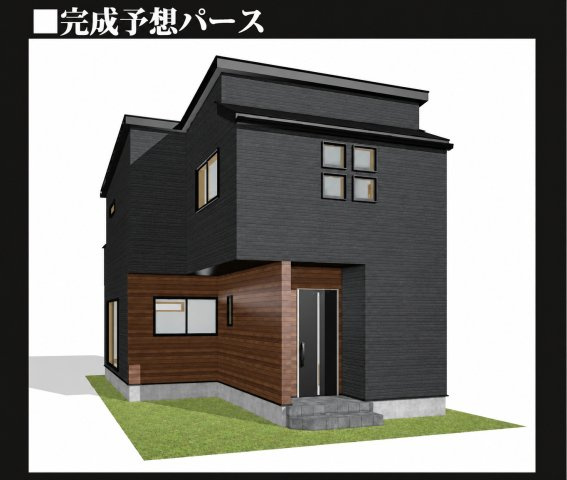 朝霞市膝折町1期の外観パース