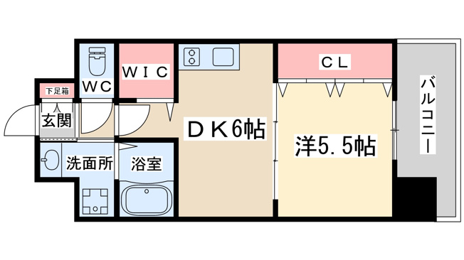 【間取り】 | プレサンス梅田東アルファ