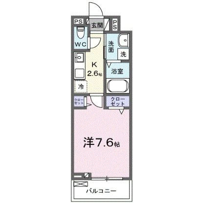 【間取り】 | 旭町１丁目アパート（０２８７５１９０１）