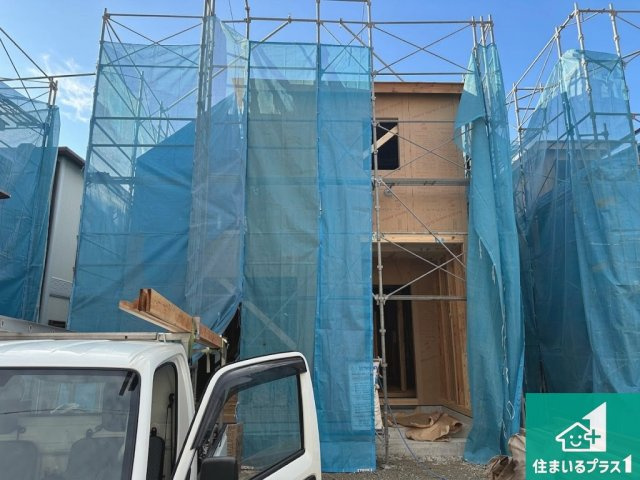八尾市佐堂町　第1期　新築一戸建ての外観|現在建築中！落ち着いた街並みで新生活を始めることが出来そう！周辺の物件も併せてご紹介させて頂きます！