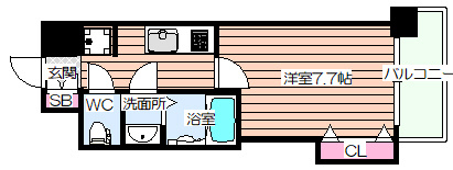 【間取り】 | ラグゼ新大阪イーストⅠ