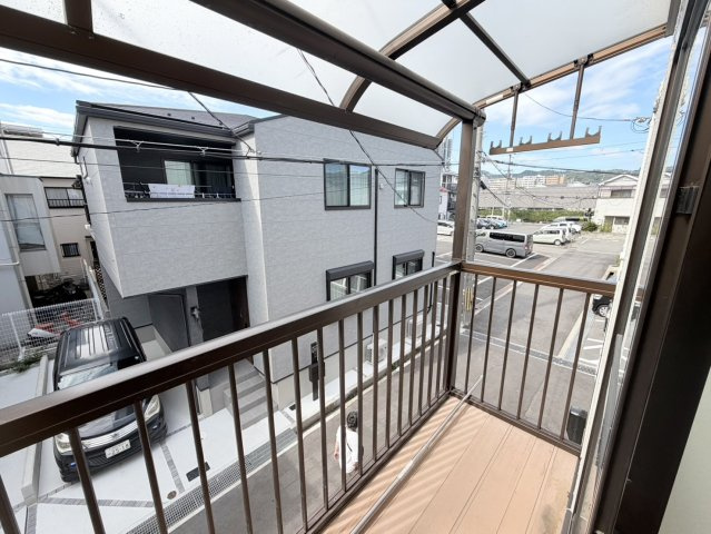 神戸市長田区海運町四丁目のバルコニー