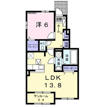 フューチャーフォレストⅢの間取り