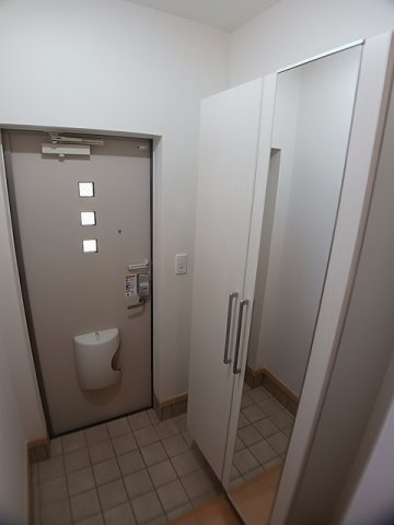 アバンサールⅢの玄関|シンプルで使いやすい玄関です