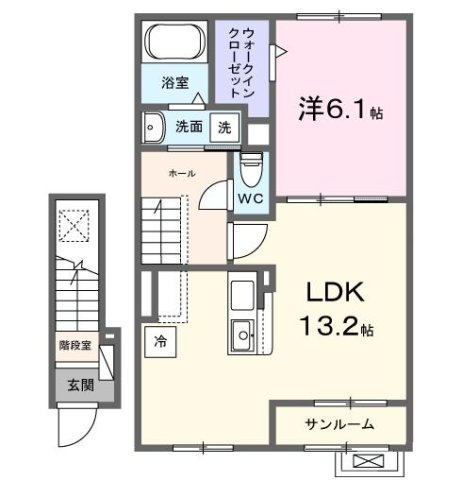 グラン・パティオⅠの間取り