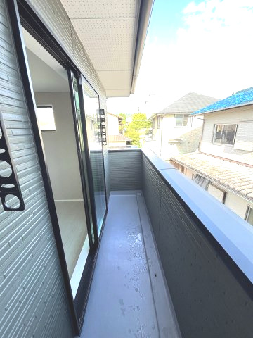 【バルコニー】 | 福岡市南区三宅2丁目4期　1号棟（全1棟）【仲介手数料無料・0円】 | 施工例。施工例は完成時と異なる場合があります。