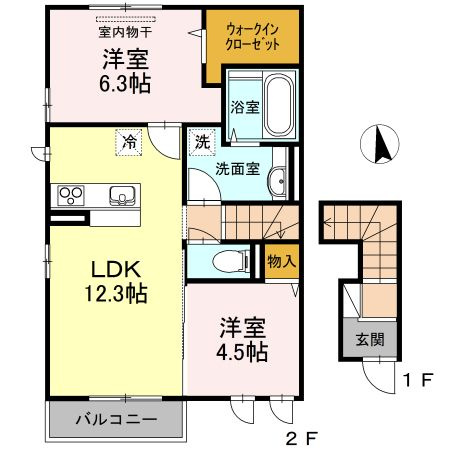 Ｌａ・Ｍａｉｓｏｎ　C棟の間取り
