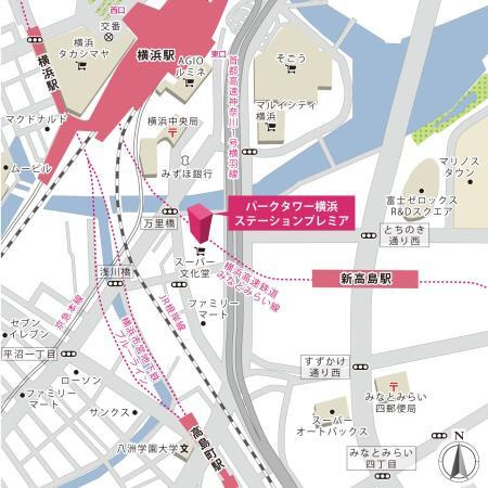 パークタワー横浜ステーションプレミアの地図