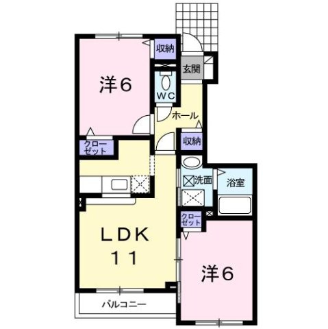 パールオブエビスＧの間取り