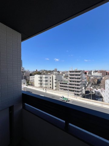 クレヴィスタ横浜のバルコニー