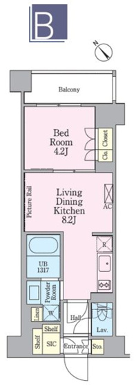 【間取り】 | クレストコート渋谷笹塚