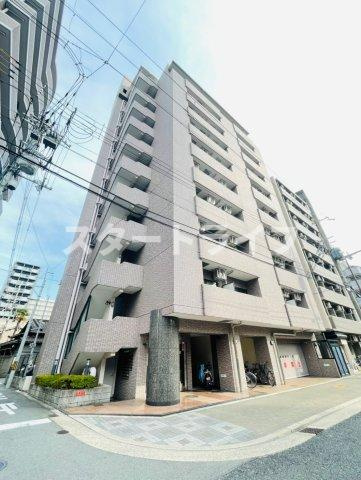 大阪市東淀川区東中島２丁目の賃貸マンションの外観