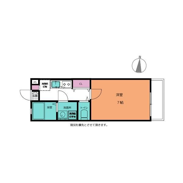アフェット院内２の間取り