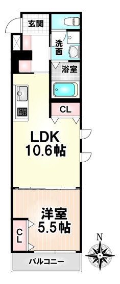 【間取り】 | COZY豊岡通【名古屋市賃貸・収納充実】