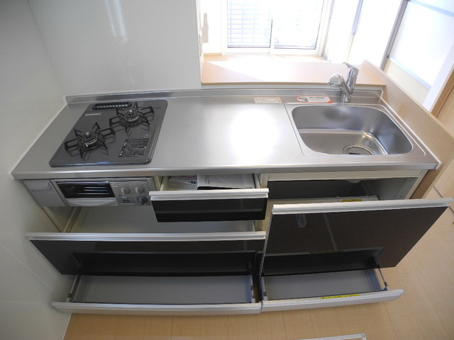 エスポワールKのキッチン|別号室の同じ間取りのお部屋です
