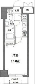 【間取り】 | グランド・ガーラ日本橋茅場町