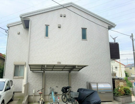 府中市白糸台１丁目のアパートの外観