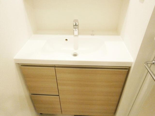 パークアクシス門前仲町・清澄庭園の洗面所|※写真は同タイプ住戸です。