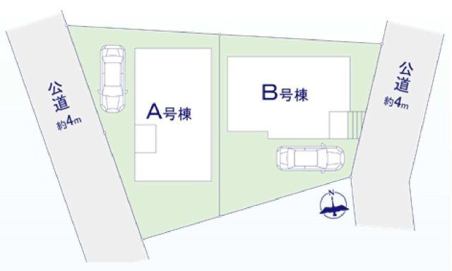 【横浜市戸塚区汲沢町290-11全2棟新築戸建て】★仲介手数料無料★（汲沢小学校・汲沢中学校）の区画図