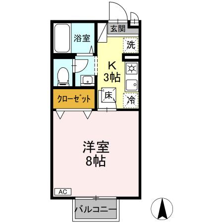 【間取り】 | メゾン・ド・ラヴィ井原