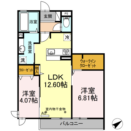 ALPHA四季の間取り