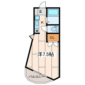 アートプラザの間取り