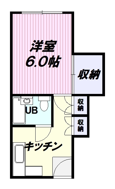 渡辺ハイツの間取り