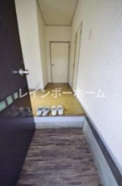 渡辺ハイツの玄関