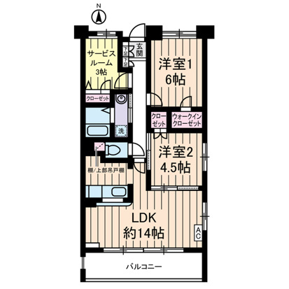 エコタワーバオバブの間取り