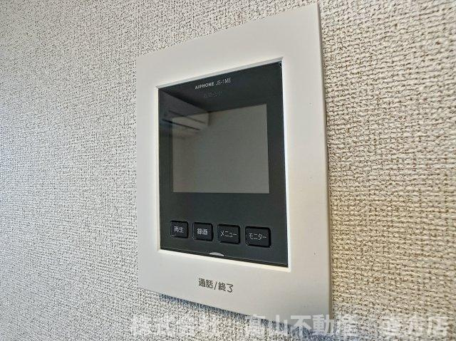 直方市大字感田のアパートのセキュリティ