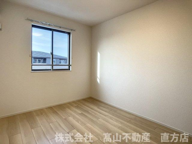 直方市大字感田のアパートの寝室