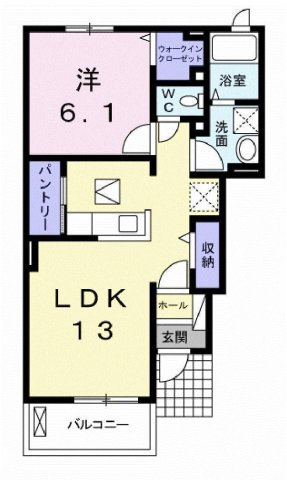 プレゾンⅠの間取り