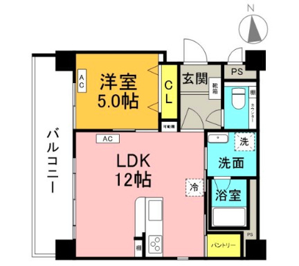 LaLa Terraceの間取り
