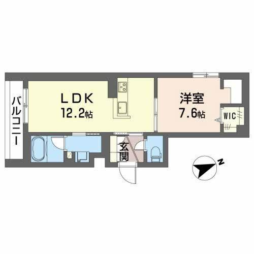 シャーメゾン　はなみずきの間取り