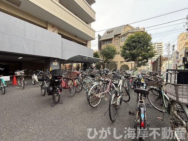 サンヴェール湘南平塚の駐輪場|敷地内駐輪場