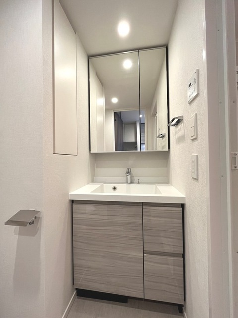 パークアクシス上野ＥＡＳＴの洗面所|※写真は同タイプ住戸です。