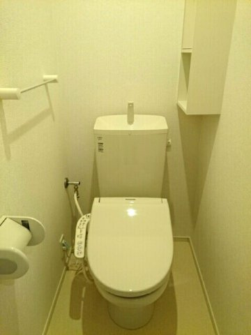 クラール　ハウス・ツキミのトイレ|清潔感のあるトイレです