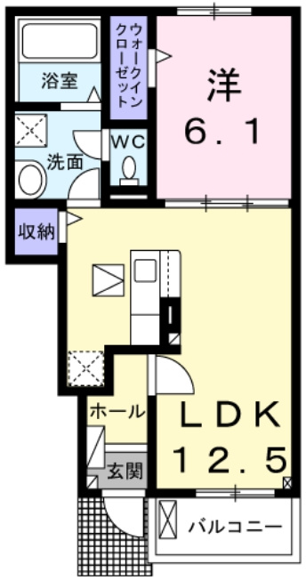 エミールの間取り