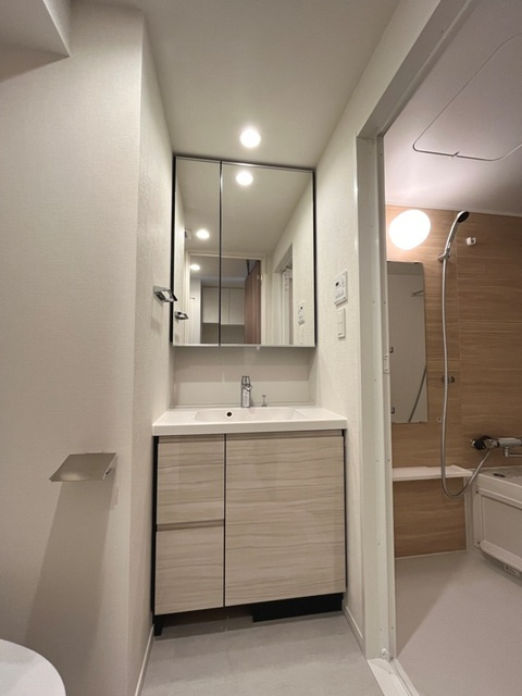 パークアクシス両国スクエアの洗面所|※写真は同タイプ住戸です。